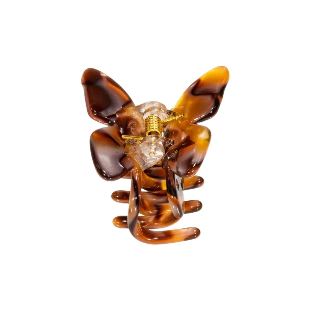 Pico - Small Butterfly Klemme, Golden Brown