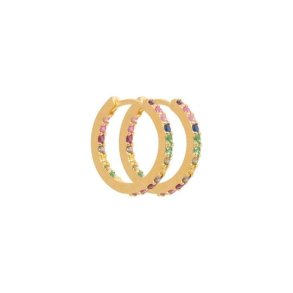 Pico - Rainy Medium Hoops, Multi
