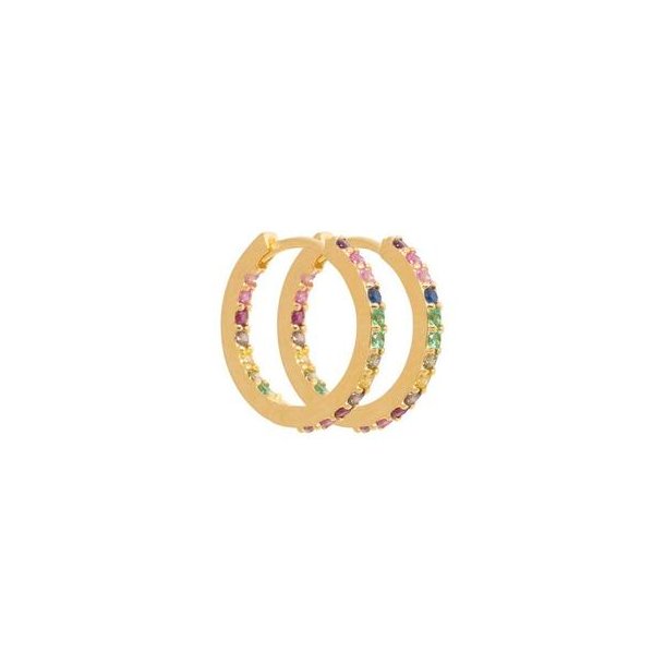 Pico - Rainy Medium Hoops, Multi