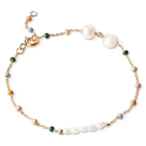 Enamel - Lola Perla, Dreamy/Pearl Bracelet