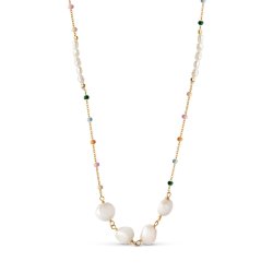 Enamel - Lola Perla Necklace