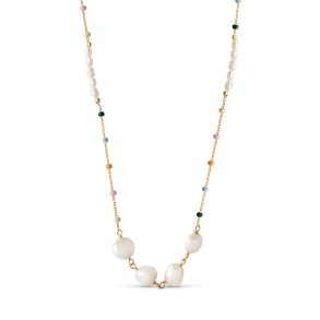 Enamel - Lola Perla Necklace