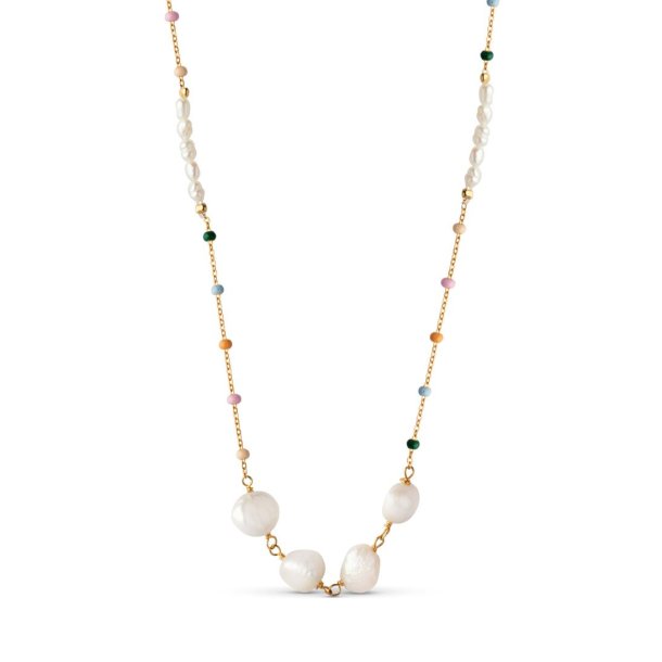Enamel - Lola Perla Necklace