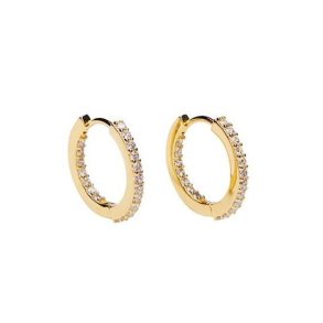 Pico - Rainy Medium Hoops, Clear