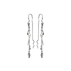 Maanesten - Poppy �reringe, S�lv