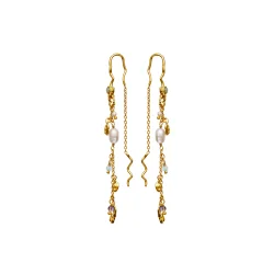 Maanesten - Poppy �reringe, Forgyldt