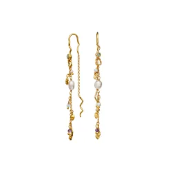 Maanesten - Poppy �reringe, Forgyldt