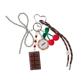 DAY ET - Chocolate Clip-On Pendant Bag Charm