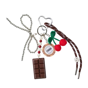 DAY ET - Chocolate Clip-On Pendant Bag Charm