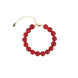 House of Vincent - Candy Coral Berry M Armb�nd, Red