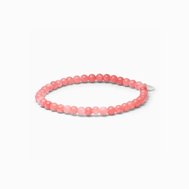 So - Krystal Armbnd, Redstone Quartz (Klarhed)