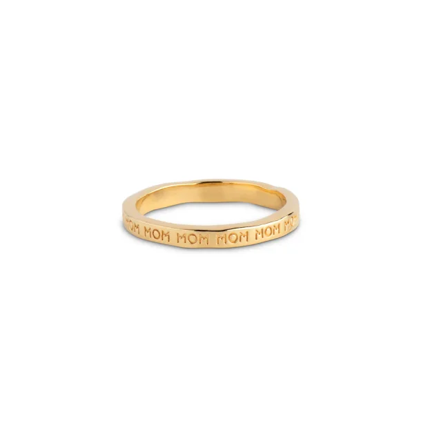 Enamel - Mom Ring, Forgyldt