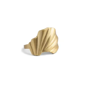 Enamel - Wave Ring, Forgyldt