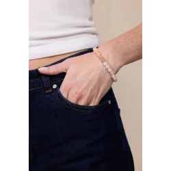 So - Krystal Armbnd, Rosa Jade (Sindsro)