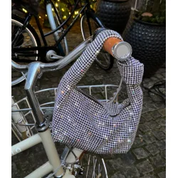 Sui Ava - Silvermoon Crystal Bag, S�lv