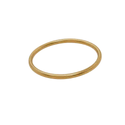 Jane K�nig - Simple Bangle, Forgyldt