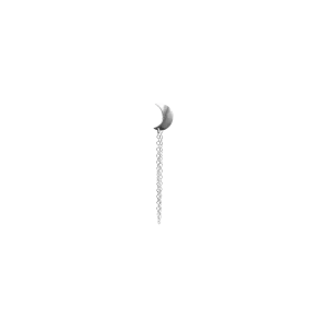 Jane K�nig - Single Half Moon Chain �restik, Fors�lvet