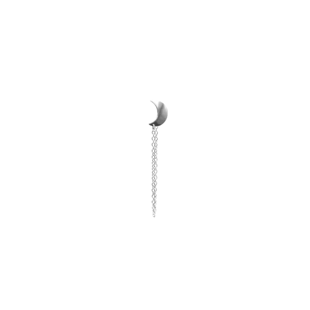 Jane K�nig - Single Half Moon Chain �restik, Fors�lvet