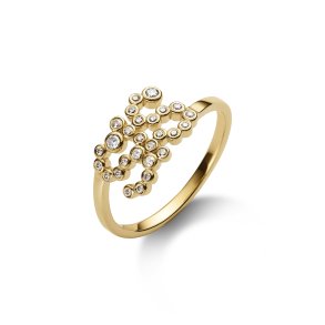 Maria Black - Sis Collet Ring, Forgyldt