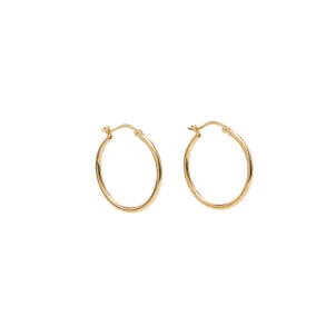 Pico - Basic Large Hoops reringe, Guld