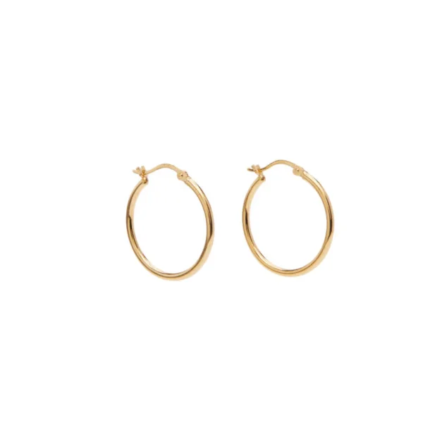 Pico - Basic Large Hoops reringe, Guld