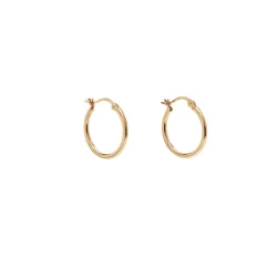 Pico - Basic Medium Hoops, Guld