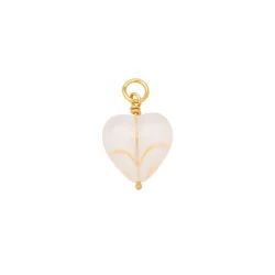 Pico - French Grande Heart Vedhng, White