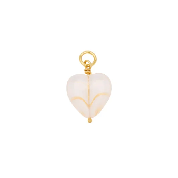 Pico - French Grande Heart Vedhng, White