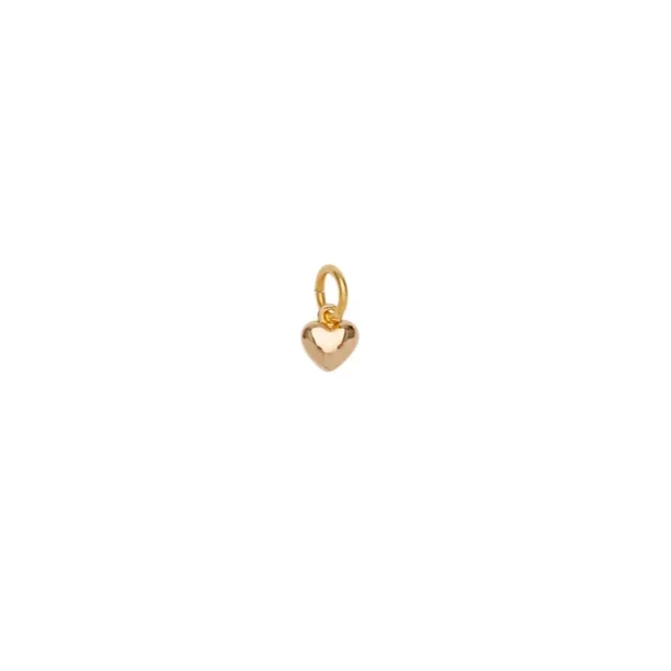 Pico - Cupid Hjerte Vedh�ng, Forgyldt 