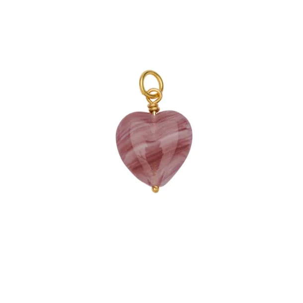 Pico - French Grande Heart Vedh�ng, Boysenberry