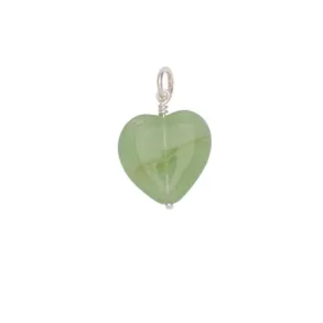 Pico - French Grande Heart Vedh�ng, Jade Green