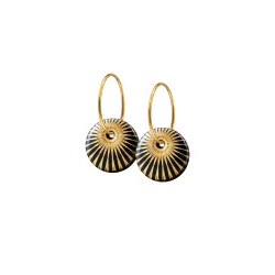 Scherning - Splash �reringe, Black/Gold