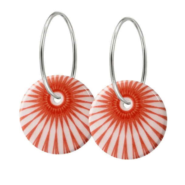 Scherning - Splash reringe, Coral Red