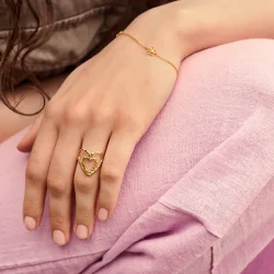 Maanesten - Felicity Ring, Forgyldt