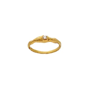 Maanesten - Sani Ring, Forgyldt