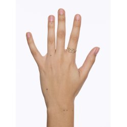 Maria Black - Sis Collet Ring, Forgyldt