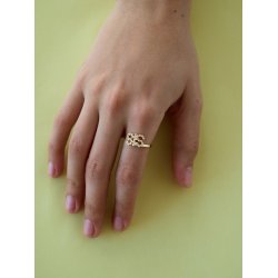 Maria Black - Sis Collet Ring, Forgyldt