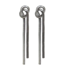 WOS - Knut Earrings Silver