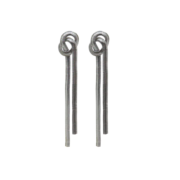 WOS - Knut Earrings Silver