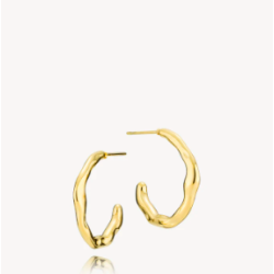 Gabi x Sistie2ND - Hoops Small, Forgyldt