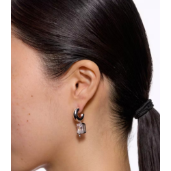 Maria Black - Omotesando Cider Hoop rering, slv