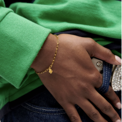 Camille Brinch - Blush Crush Armbnd, Guld