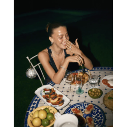 Camille Brinch - Heart Crush Hoops reringe, Slv