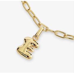 Camille Brinch - Link Puffer Armbnd, Guld