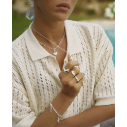 Camille Brinch - Link Puffer Armbnd, Slv