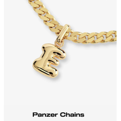 Camille Brinch - Puffer Letter Vedhng, Guld