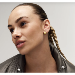 Camille Brinch - Lille Bouncy Puffer reringe, Guld