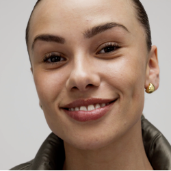 Camille Brinch - Lille Bouncy Puffer reringe, Guld