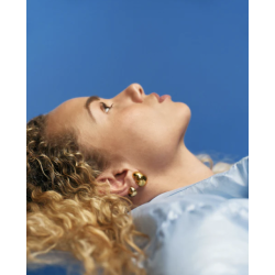 Camille Brinch - Lille Bouncy Puffer reringe, Guld