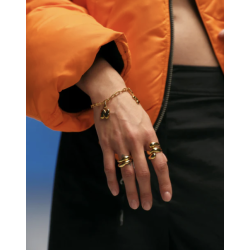 Camille Brinch - Twisty Puffer Ring